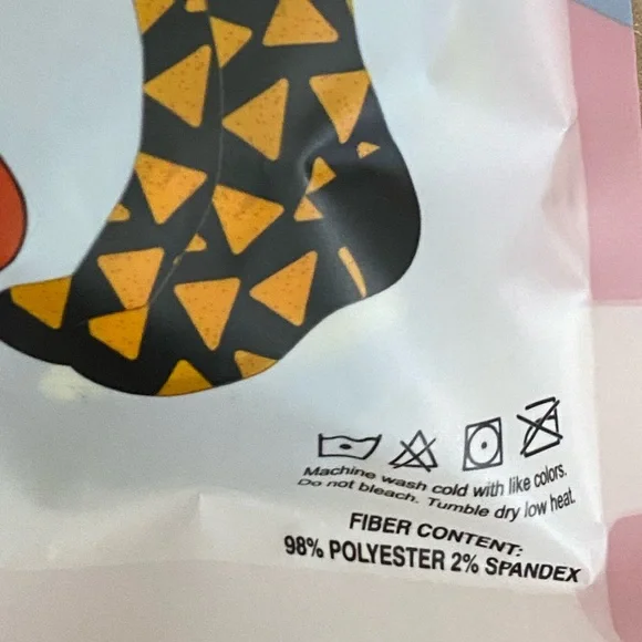 Men’s Bag of Doritos Crew Socks 2 pair NIP - Picture 4 of 5